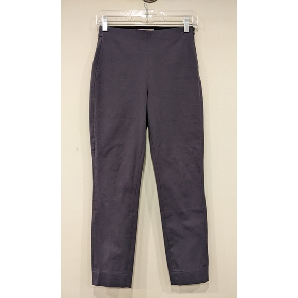 NWOT Everlane Side-zip Stretch Cotton Pants Size 00 - Picture 4 of 9